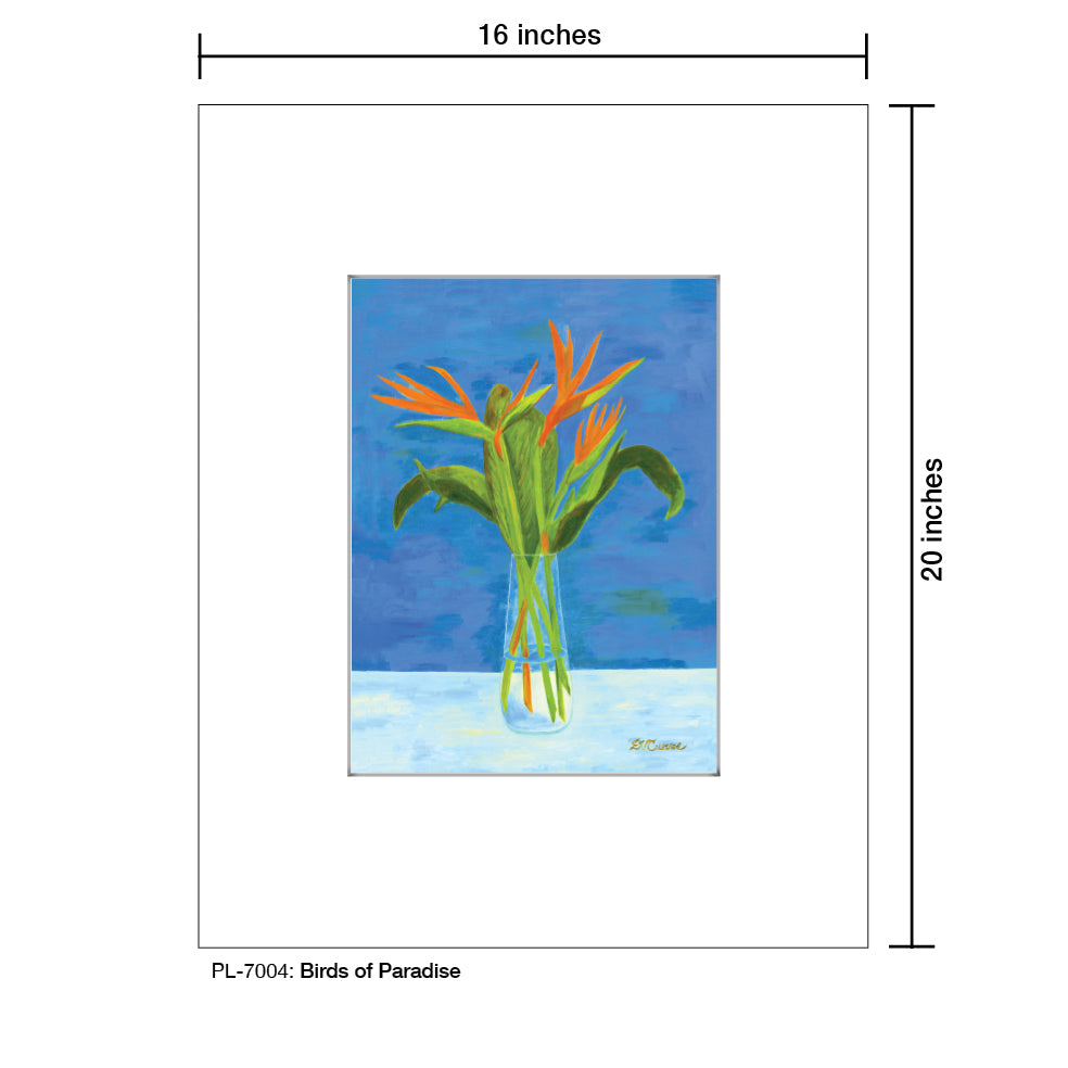 Birds of Paradise, Print (#7004)