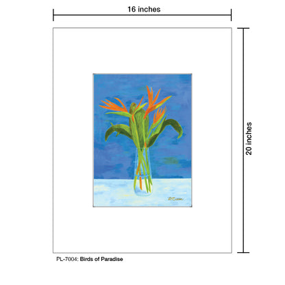 Birds of Paradise, Print (#7004)