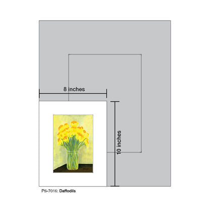 Daffodils, Print (#7016)