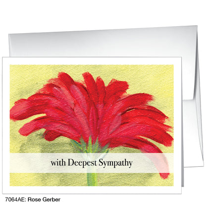 Rose Gerber, Greeting Card (7064AE)