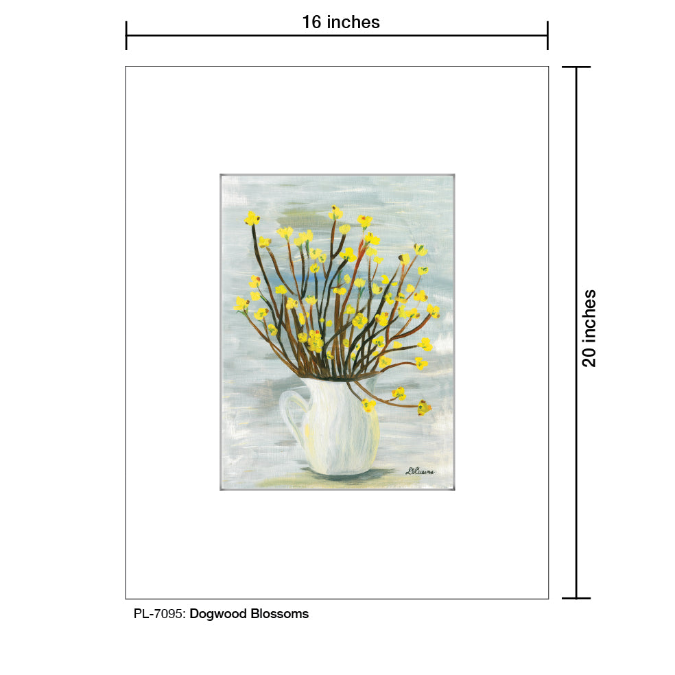 Dogwood Blossoms, Print (#7095)