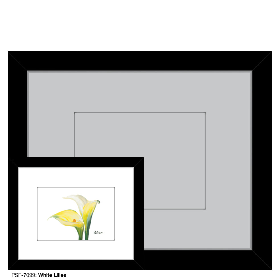 White Lilies, Print (#7099)