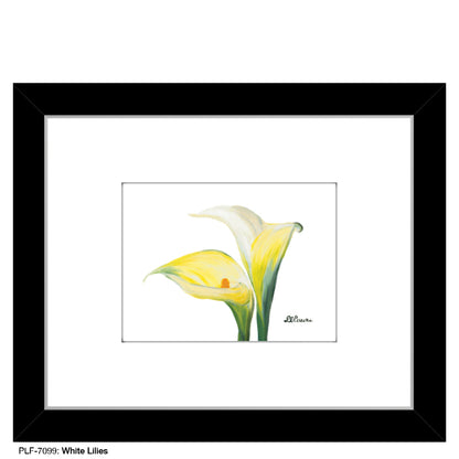 White Lilies, Print (#7099)