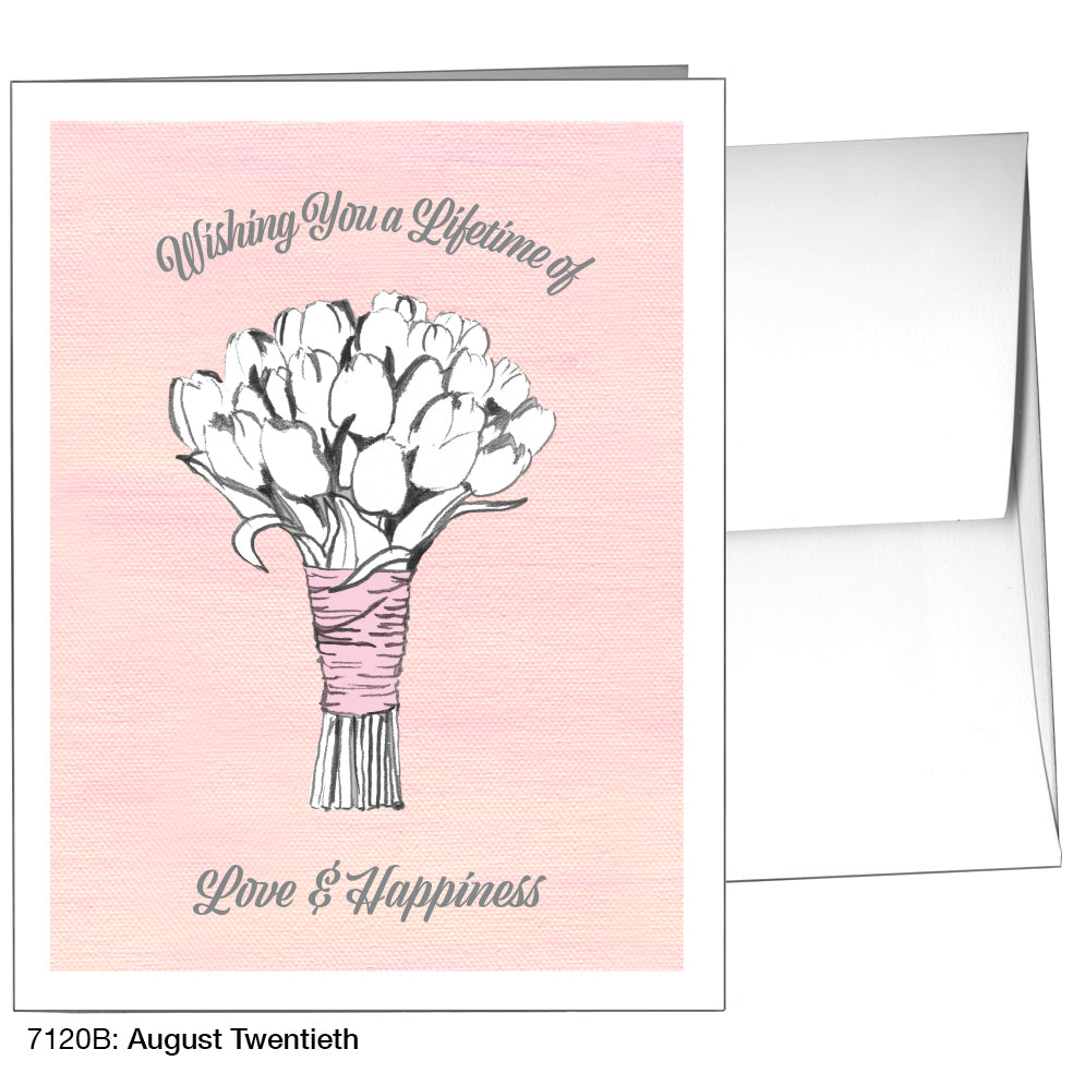 August Twentieth, Greeting Card (7120B)