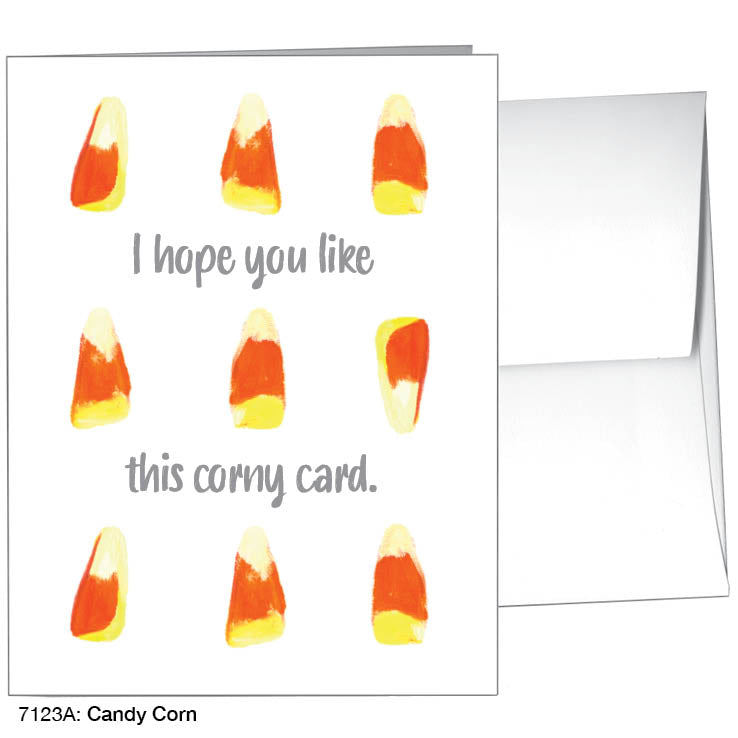 Candy Corn, Greeting Card (7123A)