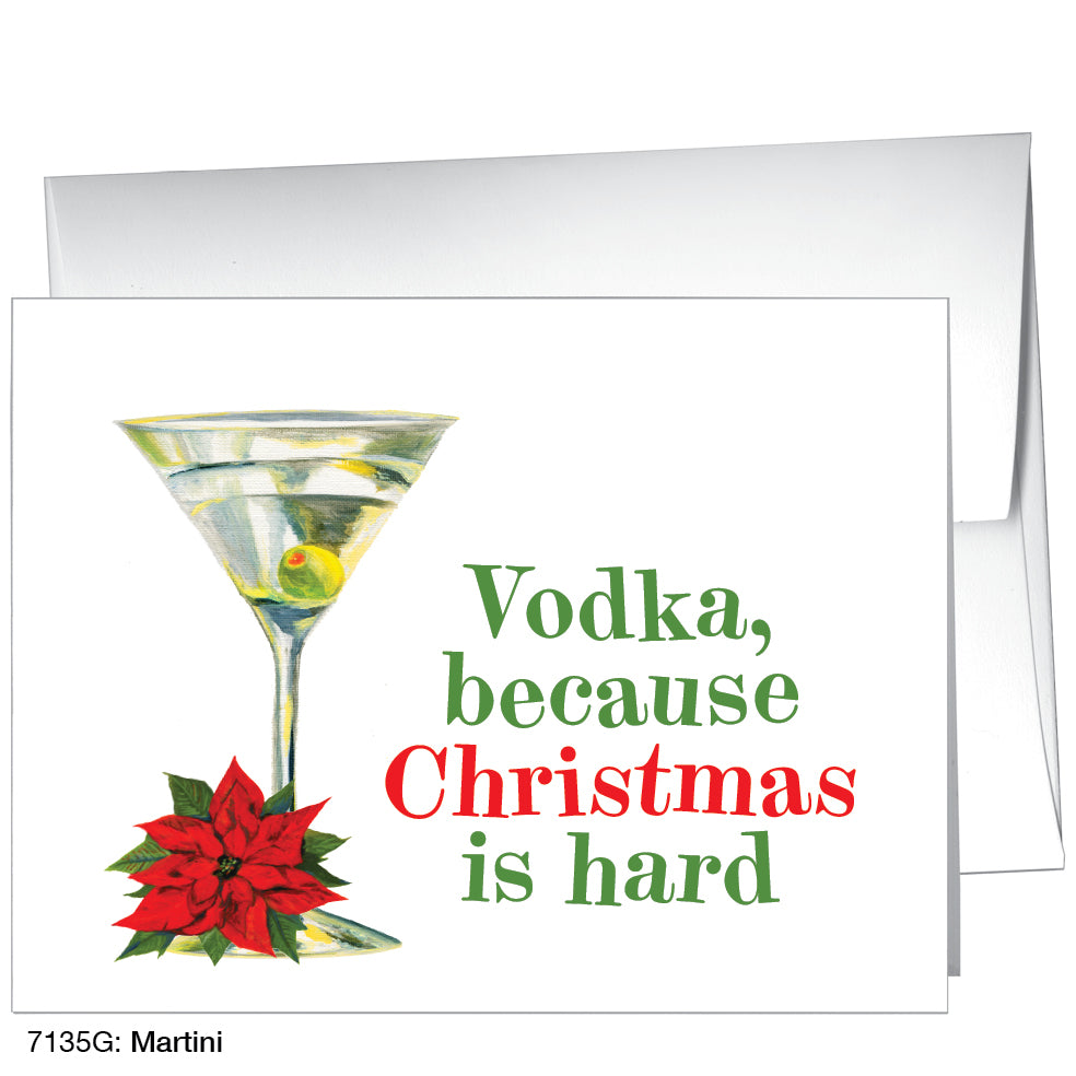 Martini, Greeting Card (7135G)