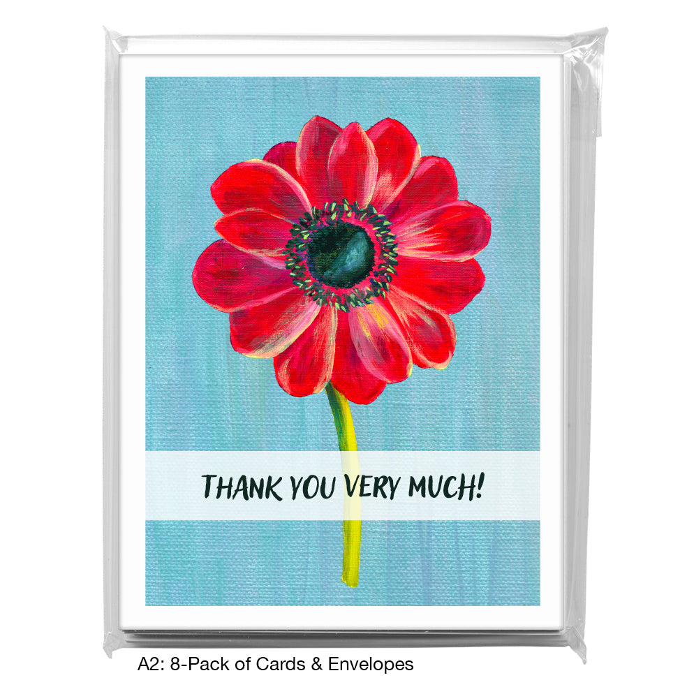 Anemone Magenta, Greeting Card (7149NAA)