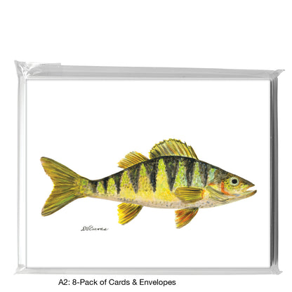 Yellow Perch, Greeting Card (7151)