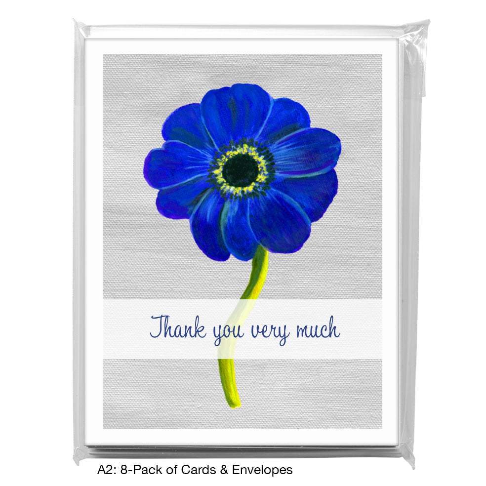 Anemone Purple, Greeting Card (7152EA)