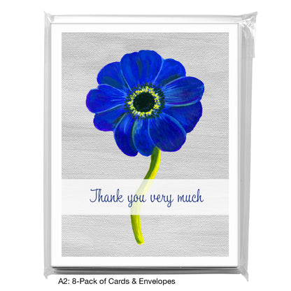 Anemone Purple, Greeting Card (7152EA)