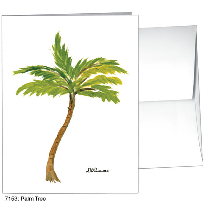 Palm Tree, Greeting Card (7153)