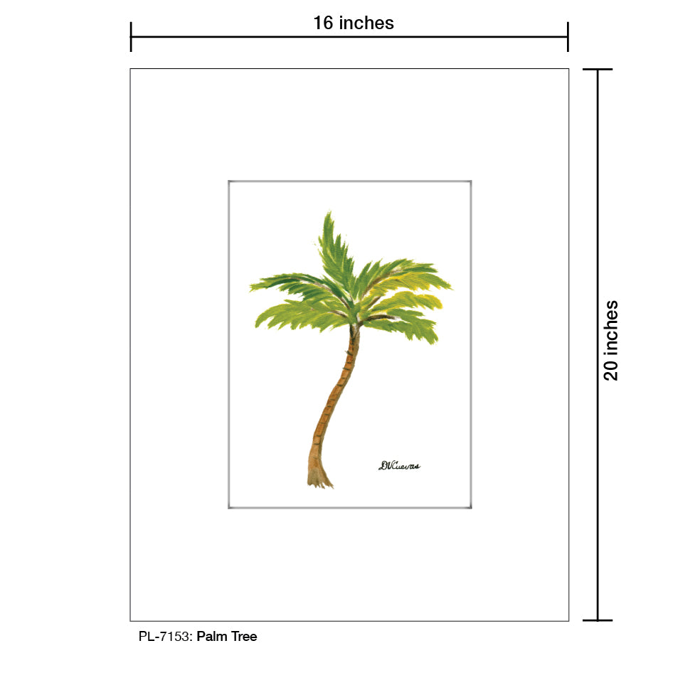 Palm Tree, Print (#7153)