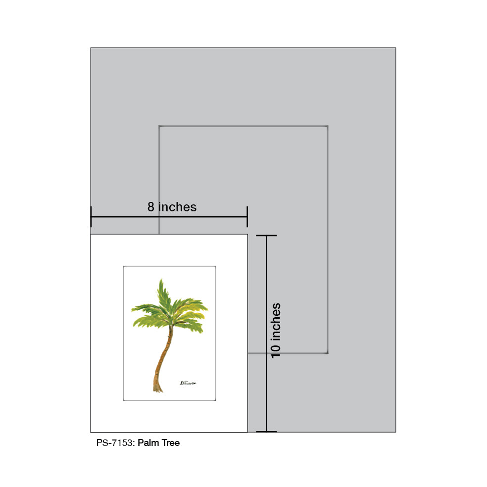 Palm Tree, Print (#7153)