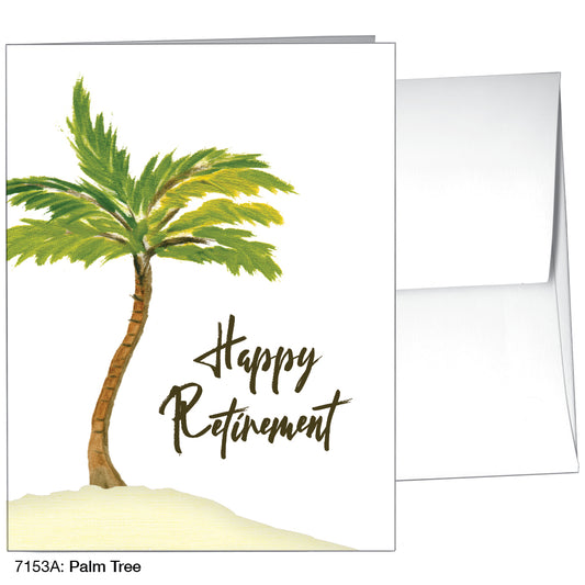 Palm Tree, Greeting Card (7153A)