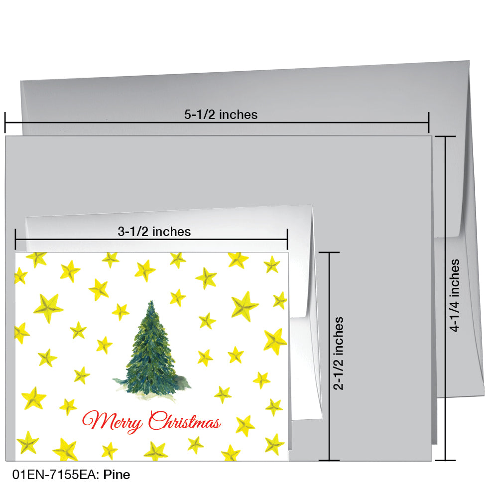 Pine, Greeting Card (7155EA)