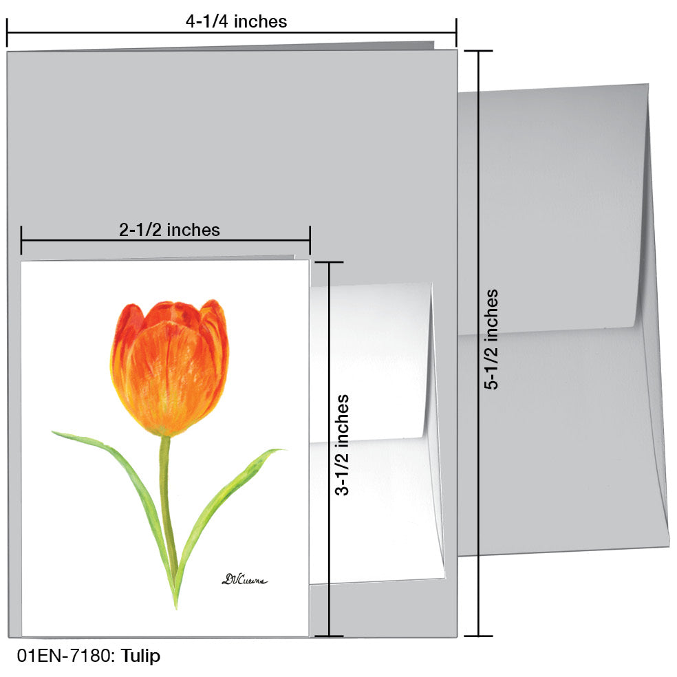 Tulip, Greeting Card (7180)