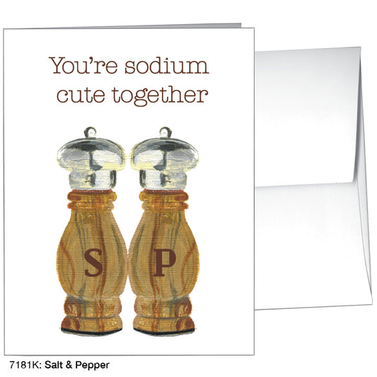 Salt & Pepper, Greeting Card (7181K)