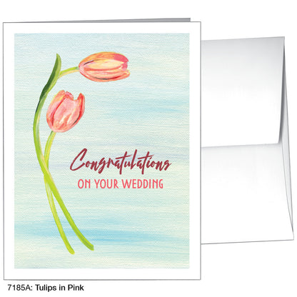 Tulips In Pink, Greeting Card (7185A)