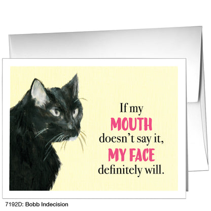 Bobb Indecision, Greeting Card (7192D)