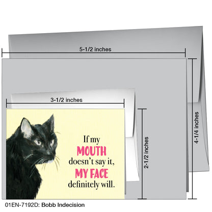 Bobb Indecision, Greeting Card (7192D)