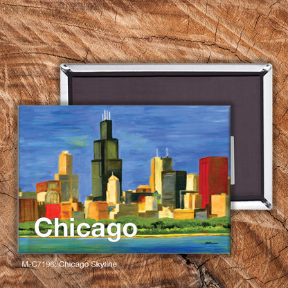 Chicago Skyline, Magnet (7196)