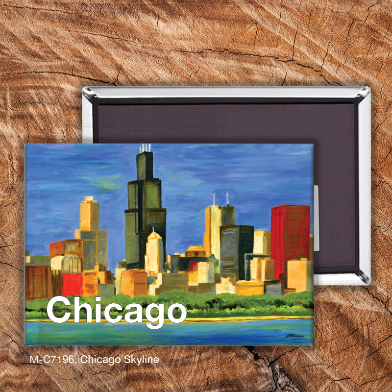 Chicago Skyline, Magnet (7196)