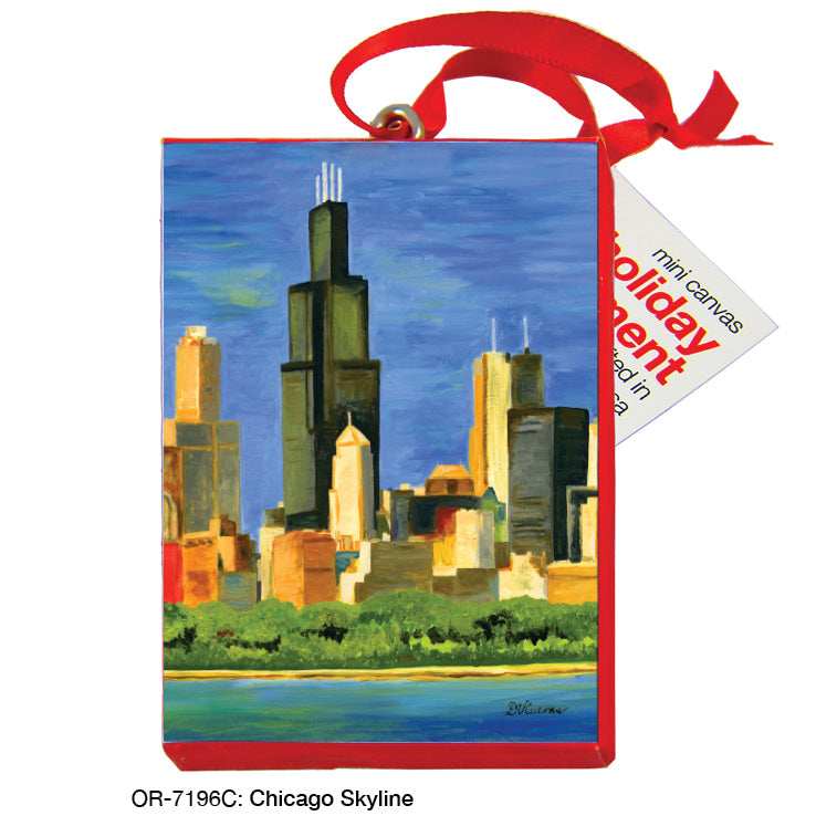 Chicago Skyline, Ornament (OR-7196C)