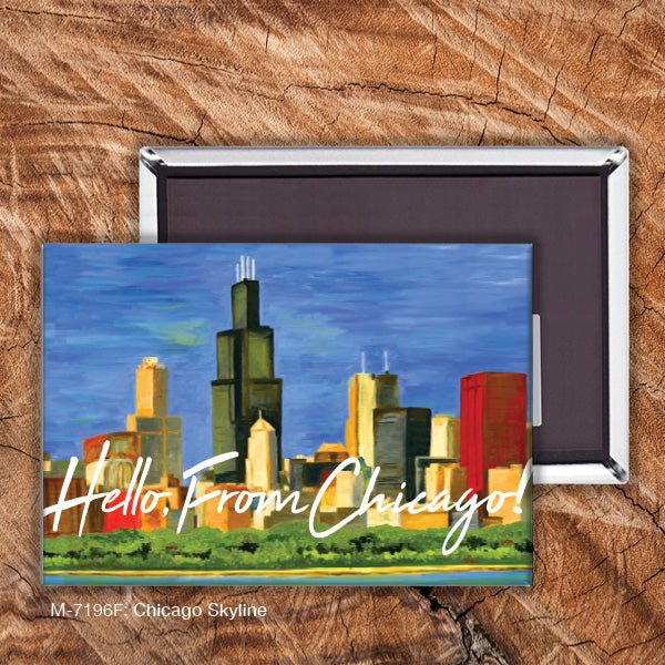 Chicago Skyline, Magnet (7196F)