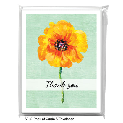 Poppy 03, Greeting Card (7206B)