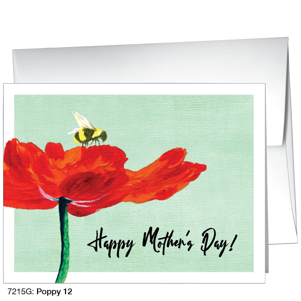 Poppy 12, Greeting Card (7215G)