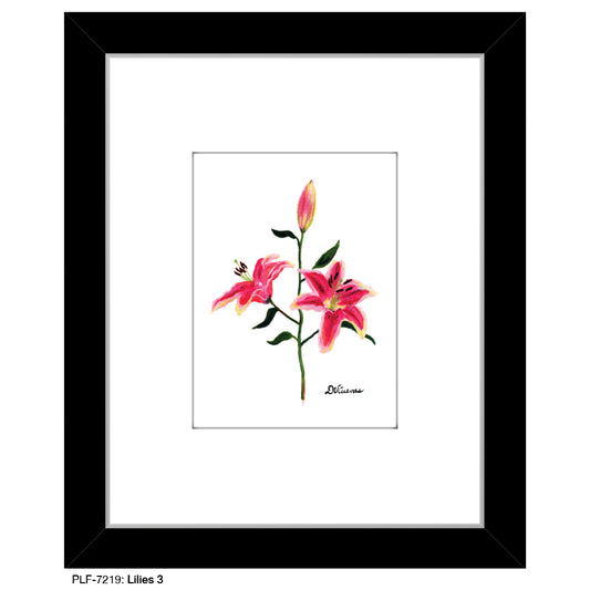 Lilies 3, Print (#7219)