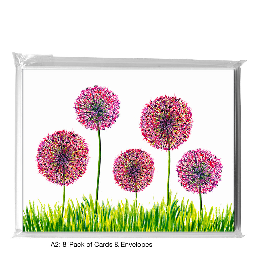 Allium 1, Greeting Card (7239A)