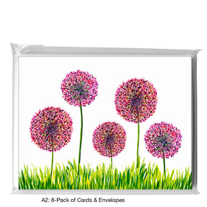 Allium 1, Greeting Card (7239A)