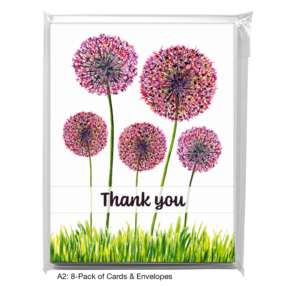 Allium 1, Greeting Card (7239E)