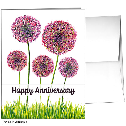 Allium 1, Greeting Card (7239H)