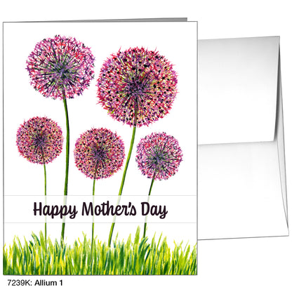 Allium 1, Greeting Card (7239K)