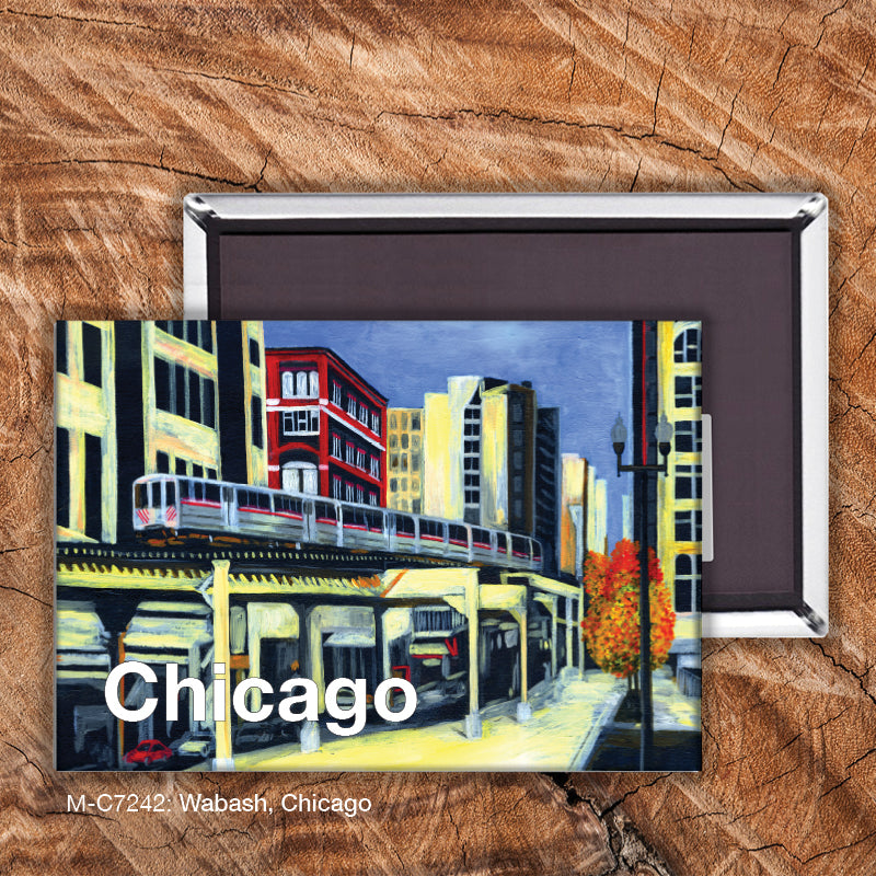 Wabash, Chicago, Magnet (7242)