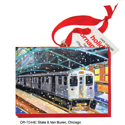 State & Van Buren, Chicago, Ornament (OR-7244E)