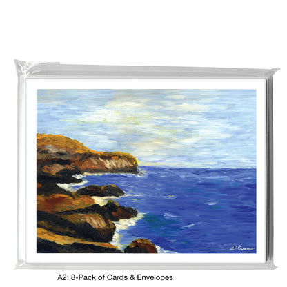 Zapallar Coast, Greeting Card (7252)