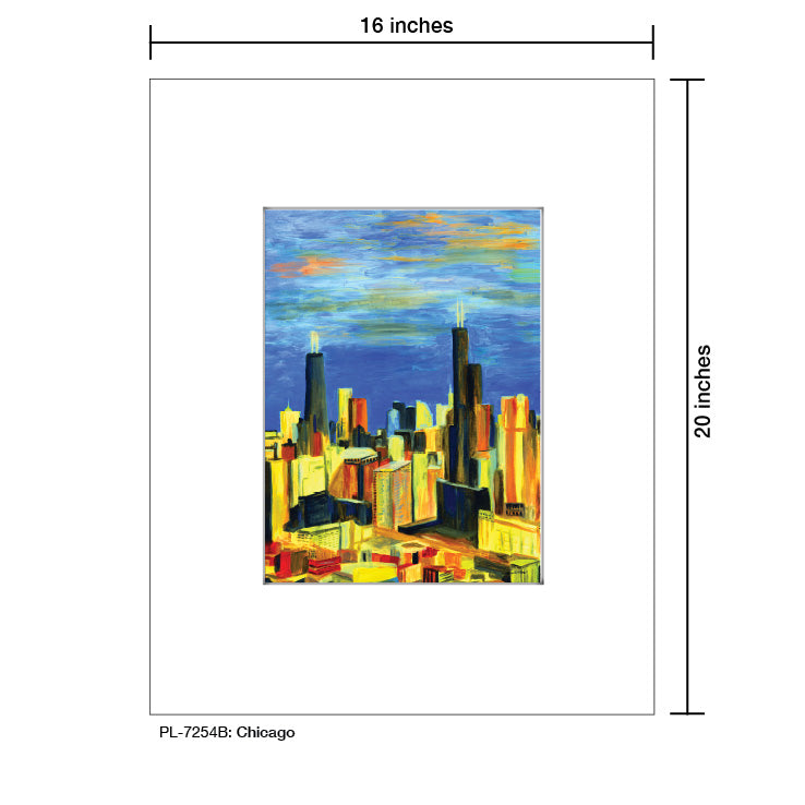 Chicago, Print (#7254B)