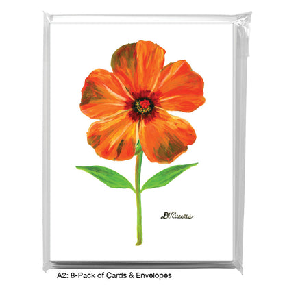 Chinese Hibiscus Bloomed, Greeting Card (7263H)