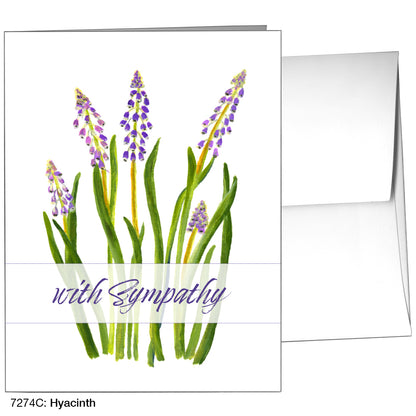 Hyacinth, Greeting Card (7274C)