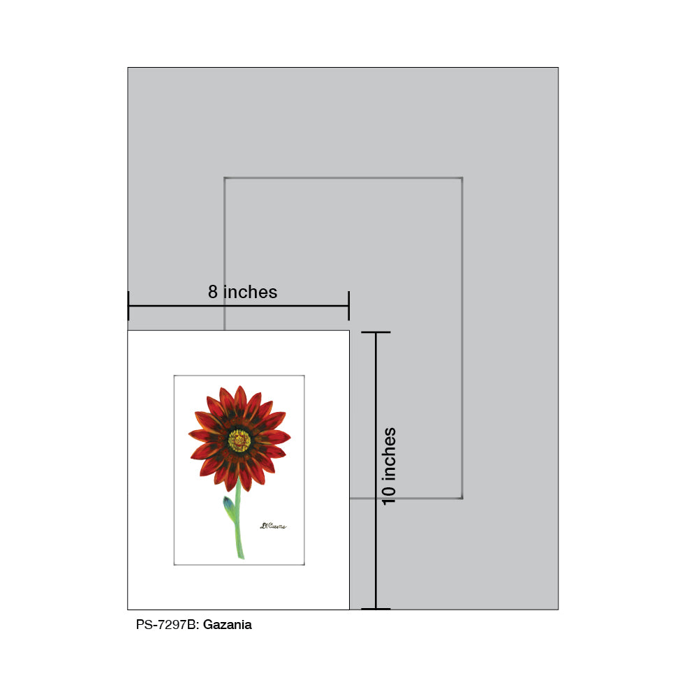 Gazania, Print (#7297B)