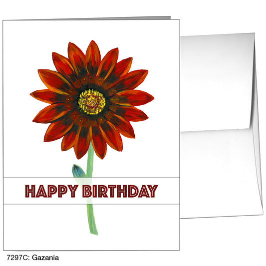 Gazania, Greeting Card (7297C)