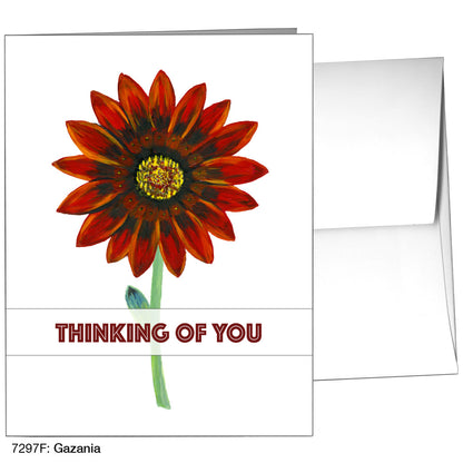 Gazania, Greeting Card (7297F)