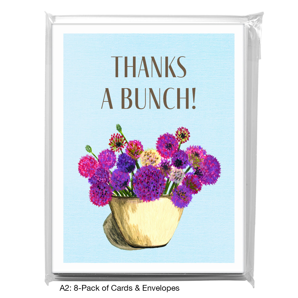 Alliums Short, Greeting Card (7303D)