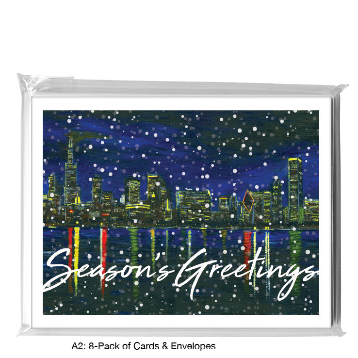 Chicago Lights, Greeting Card (7315K)