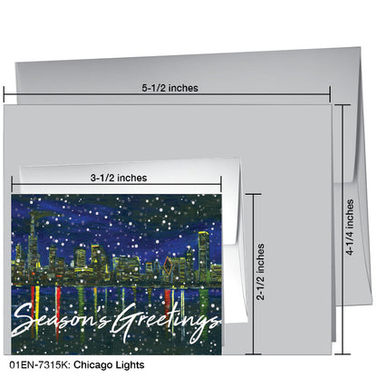 Chicago Lights, Greeting Card (7315K)