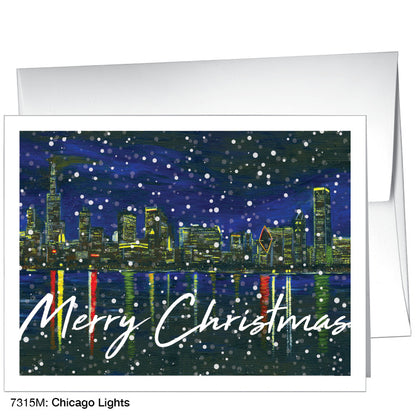 Chicago Lights, Greeting Card (7315M)