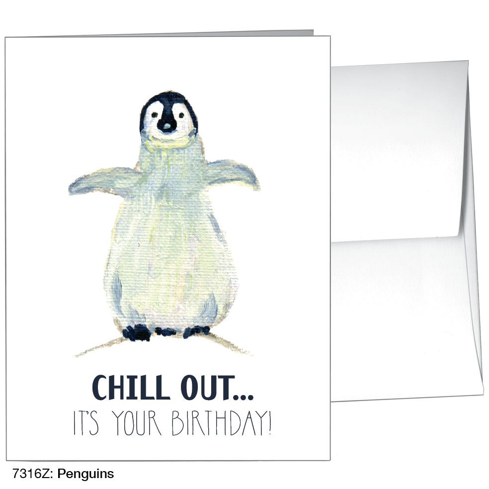 Penguins, Greeting Card (7316Z)